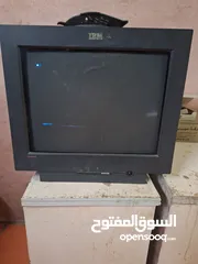  1 شاشة كمبيوتر وتلفزيون للبيع