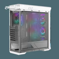  5 كيس جيمنغ فارغ احترافي جيماكس تجميعة Gamemax Gaming PC Case Starlight FRGB WT