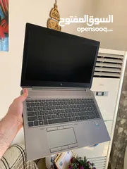  7 مواصفات قوية جدا للبرامج الهندسية والتصميم والالعاب HP ZBOOK G5 لابتوب