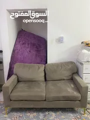  3 Two Big Sofas With A Large Table For Sale