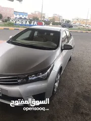  6 كورلا 2015 ابيض 1600 CC شرط الفحص 1600 نهائي