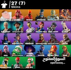  3 حساب فورت نايت مع gta5 للبيع