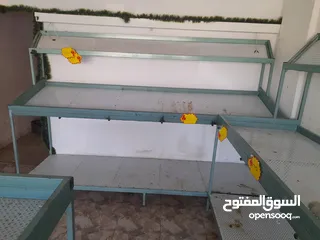  4 استاندات محل خضرة حديد للبيع حديد ثقيل حديد تفصيل
