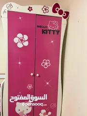  11 غرفة نوم اطفال هيلو كيتي خشب ممتاز  بسعرررررمغررررري
