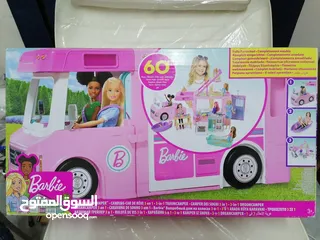  2 unwanted gift barbie camper van brandnew