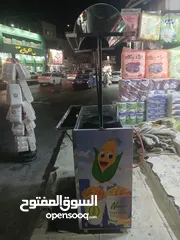  2 عرباية ذرة (بسطة) مع كامل معداتها مستعمل شبه جديد قابل للتفاوض