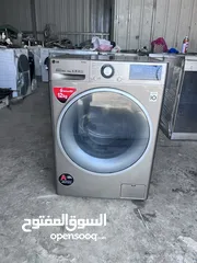  3 غسالات LG اتوماتيك 9كيلو و 10ونص و 12 كيلو
