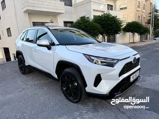  1 تويوتا راف فور 2023 SE جمرك اليوم فحص كامل عداد قليل بطارية ليثيوم4/4