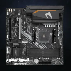  4 Gigabyte AMD B550 Aorus Elite Gaming Motherboard - مذربورد من جيجابايت !