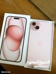  23 IPHONE 15 128GB جديد كفالة لمدة عام حميع الأوان متوفرة
