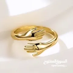  2 اطقم استلس مطلي ذهب ضد تغير اللون لمده سنه