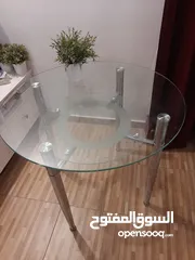  3 Glass Table from Home Centre