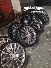 6 جنطات مرسيدس amg قياس 19 و 20