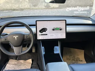  17 جمرك جديد فحص كامل ولا ملاحضة 85% اوتوسكور 2020 Tesla Mode 3 Standard Plus