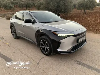  10 تويوتا bz4x 2022 برو فل الفل استخدام الأردن عداد 28 الف كيلو بحاله الوكاله