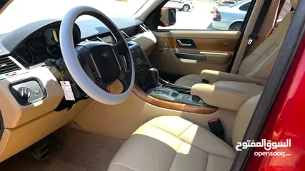  9 Sport موديل 2006‎ رنج روفر Range Rover فل أوبشن بحالة الوكالة أصلي غير محوّل وضع الشركة