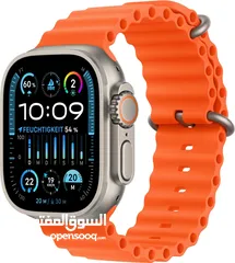  1 Apple Watch Ultra 2 GPS 49 mm + Cellular Titanium One-Size Smartwatch (4,9 cm/1,92 Zoll, Watch OS 10