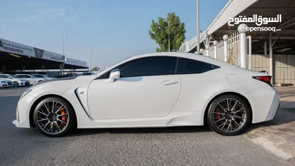  7 Lexus rcf... Model 2020...American specification