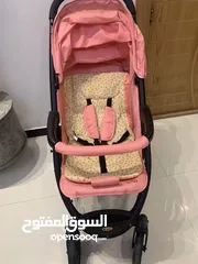  1 كرسي سيارة وعربة اطفال بمدينة الرياض