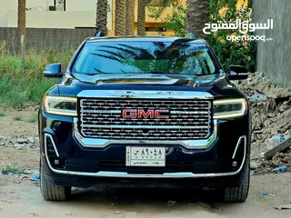  2 GMC Acadia DENALI 2021 ستة سلندر