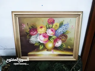  24 براويز تطريز ورسم زيتي  بسعر مغري