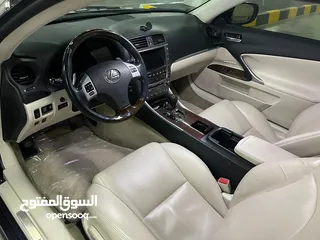  5 للبيع لكزس is300 c موديل 2012