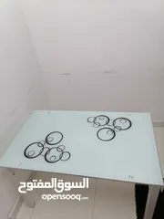  2 Dining table without chairs in good condition طاولة طعام بدون كراسي بحاله جيده