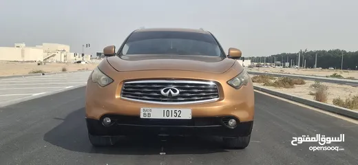  1 انفنتي FX50s 2009 خليجي بدون حوادث