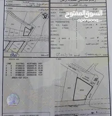  1 أرض سكنية في المعبيلة الشمالية ..