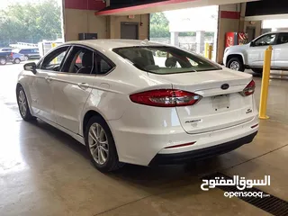  3 Ford fusion Hybrid 2019 SE Clean title فحص كامل حرة