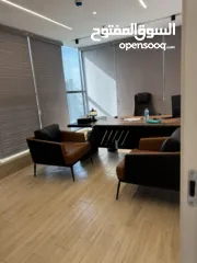  7 مكتب مميز جدا للايجار فوق مصرف الصفا الطابق الثامن فوق مركز النور للعيون مباشرة