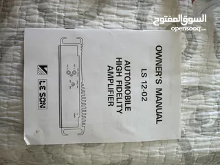 12 عناصر صوتيه: سماعات - نظام دي جي كامل- سماعات سوني ارضيه للمجالس - امبليفاير "منظم" سماعات للسيارات