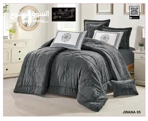  2 شرشف  ببلز الشتوي المجوز  من 6 قطع   ثقيل جدا وجودة عالية جدا جدا               الدفا.    عفا