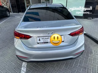  5 Accent 2020  accident free  GCC spec 59700 KM