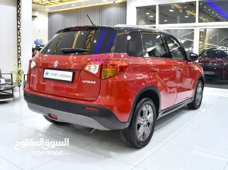  6 Suzuki Vitara ( 2017 Model ) in Red Color GCC Specs
