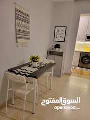  8 Newly fully furnished roof studio for rent in dabouq  ستوديو مفروش جديد بالكامل للإيجار في دابوق