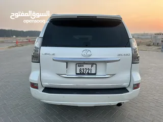  4 لكزس GX460 موديل 2014 فل مواصفات خليجي