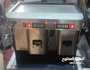  6 ماكنه ستانلس لتحضير القهوة الامريكية الصناعية خاصة بالفنادق و محلات القهوة واحد فاز