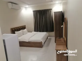  1 للايجار الشهري شقة غرفة مع مطبخ مفروشة حي الخليج الرياض