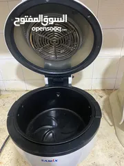  5 قلايه هوائيه بحالة جيدا جداً نوع سامكس