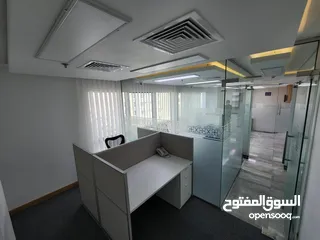 6 For Rent Fully Furnished Office Area At Al Jasmin Complex In Al Khuwair