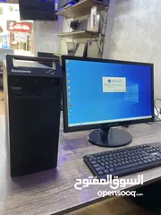  6 كمبيوتر لينوفو موصفات عاليه مع شاشة كبيره 22 انش Core i7 كامل مكمل