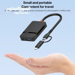  8 TYPE-C+LIGHTIN 8 IN 1 Card Reader