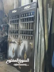  6 المستعمل لعبتنا  لدينا كل ما هو مستعمل ابواب المنيوم وشبابيك حمايات حديد ودرابزينات ابواب حديد تفصيل