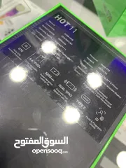  4 infinix Hot 11 (64 GB / 4 RAM) انفنكس هوت 11 جديد مسكر بالكرتونة مكفول سنة