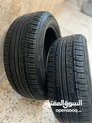  2 اطارات كومهو قياس 17