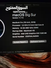  2 Macbook pro 2019 16 inch (1TB + Core i9)
