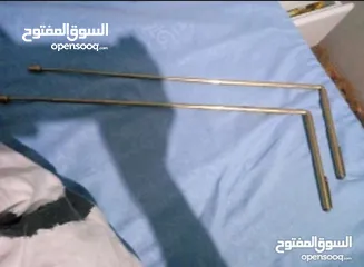  4 اسياخ نحاسيه للبحث عن المعادن والذهب الرجاء قراءة الوصف