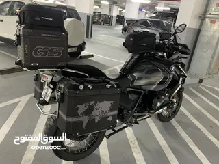  2 BMW R1200 GS Adventure Triple Black 2017 Model GCC specs - Full options