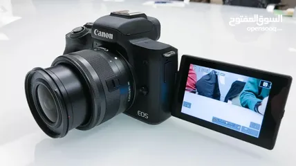  3 Canon EOS M50 (Mark II) Mirrorless Camera